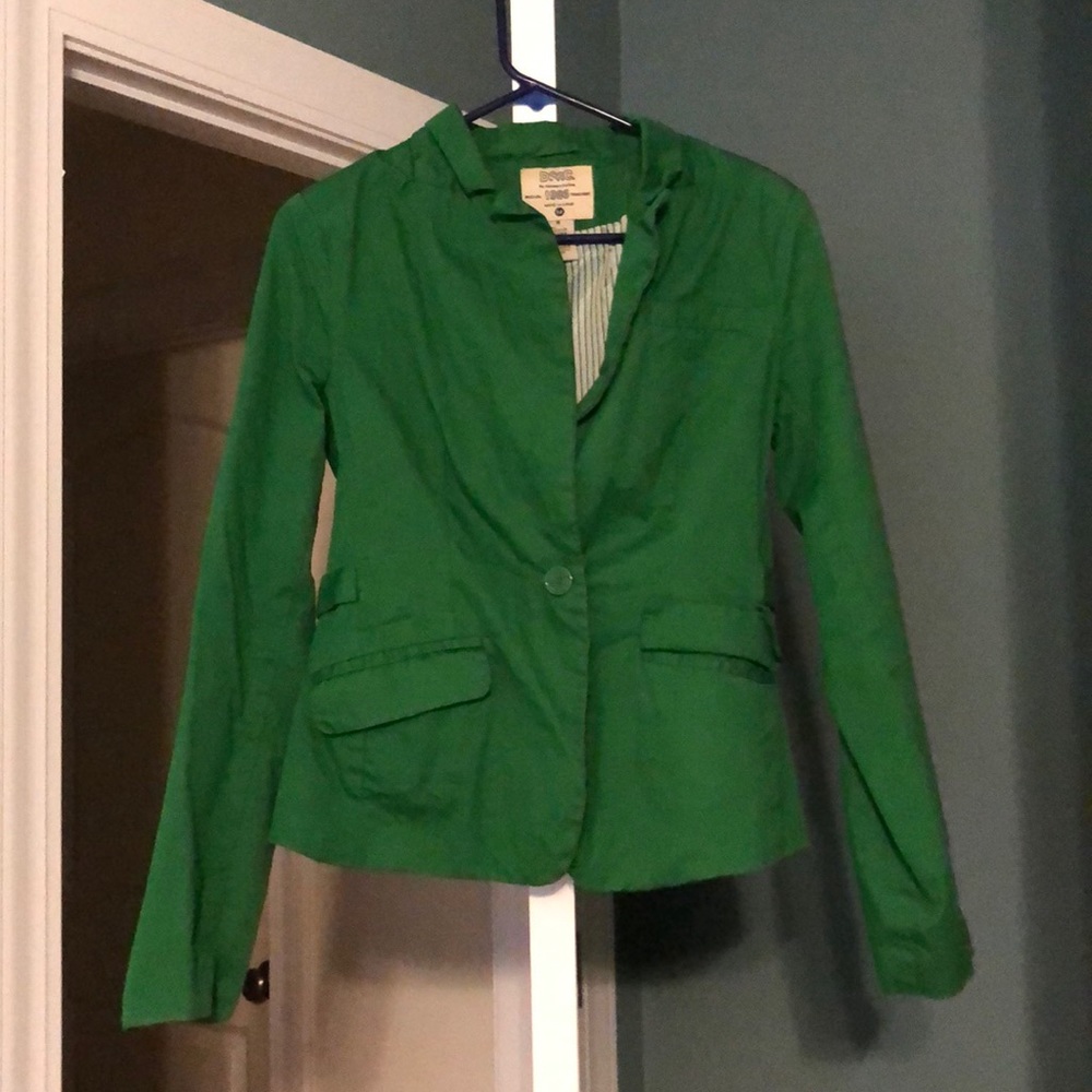 Green blazer